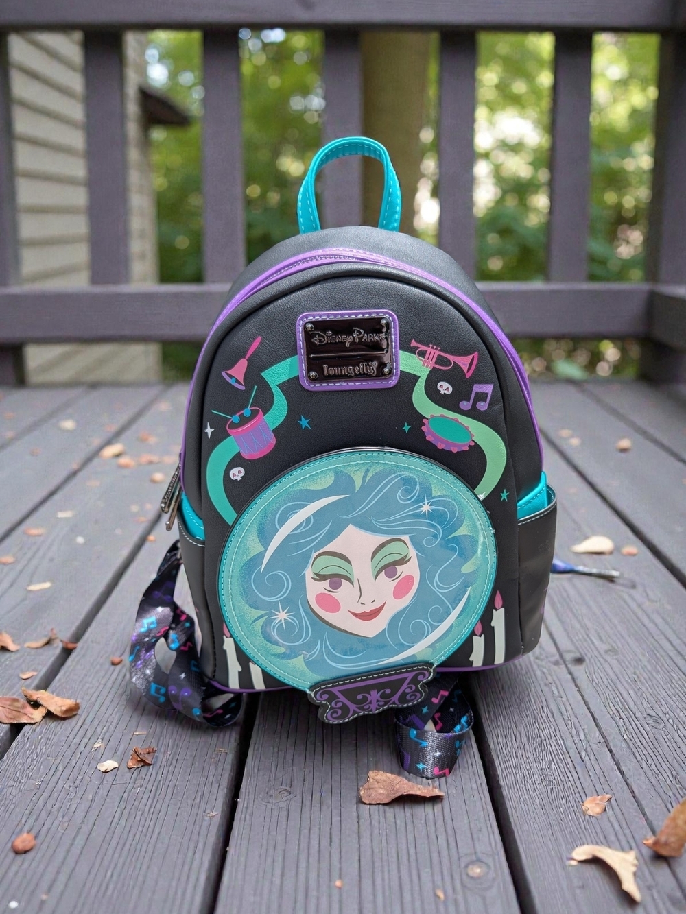 Disney Parks x Loungefly Haunted Mansion Madame Leota Mini Backpack (NWT)